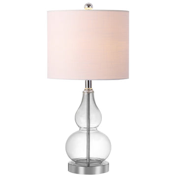 Anya 20.5" Mini Glass LED Table Lamp - JONATHAN Y